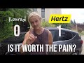 Hertz experience - Cost of Road trip in Italy