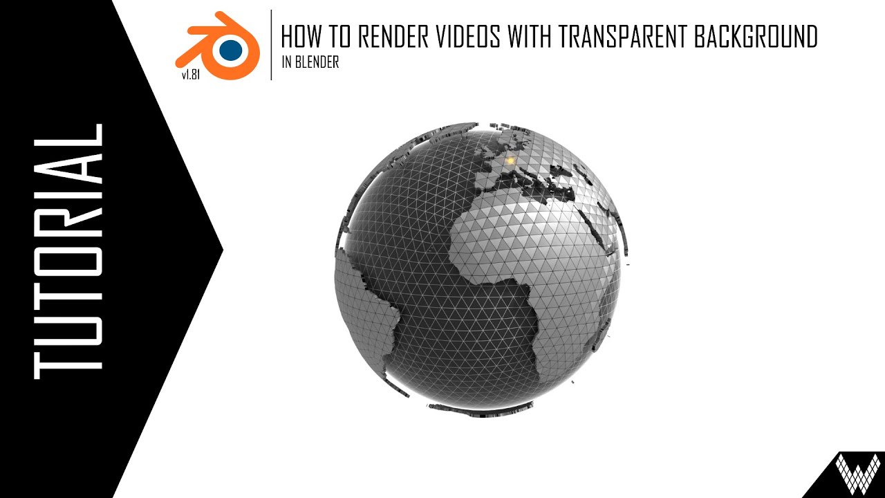 Tutorial: How to render videos in blender with transparent background -  YouTube