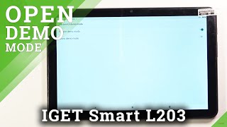 Demo Mode on IGET Smart L203 – Activate Kiosk/Floor Mode screenshot 4