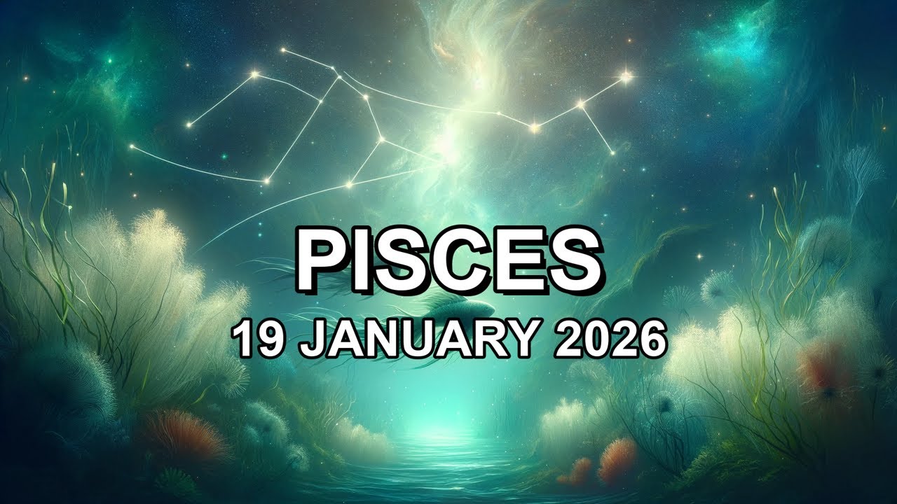 2026/01/19 ♓︎ PISCES Horoscope Today (Daily Astrology Podcast) 