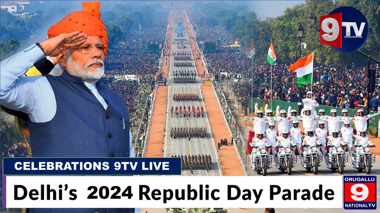 🔴LIVE: 75th Republic Day LIVE from Kartavya Path || 9TV-LIVE || - YouTube