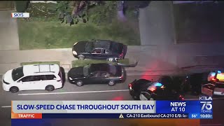 Slow-speed pursuit in South Bay