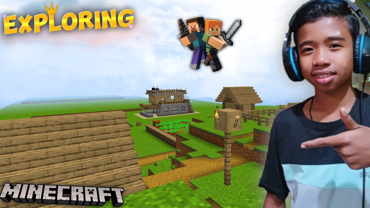 Exploring my Survival world in Minecraft #7 || Minecraft pe #gaming # ...