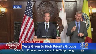 LA Mayor March 16 Coronavirus Update