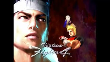 Virtua Fighter 4 • 4K 60FPS AI Upscaled Opening • PS2