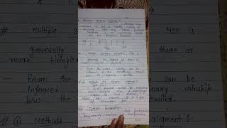 msc zoology. topic :-sequence alignment