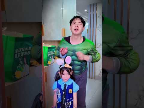 The child threw a bottle and almost hit the rabbit, officer.#Short #Officer Rabbit #angel