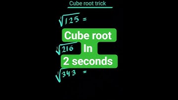 #cube #cuberoottrick #cuberoottricks #vedicmath #vedicmathematics #shortsfeed #shortvideo #shorts
