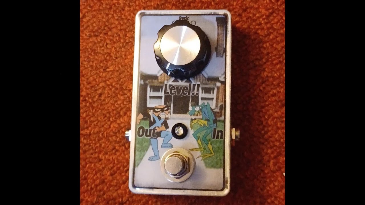 Pedal Demo - Creepy Fingers Fuzzbud Clone - YouTube
