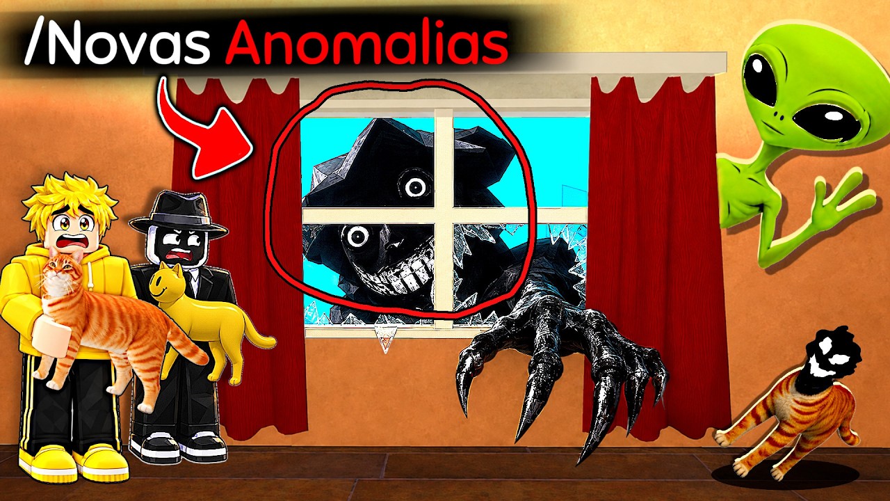 DESCOBRI NOVAS ANOMALIAS e FINAIS SECRETOS no CUIDE do GATO na CASA por 7 DIAS do ROBLOX