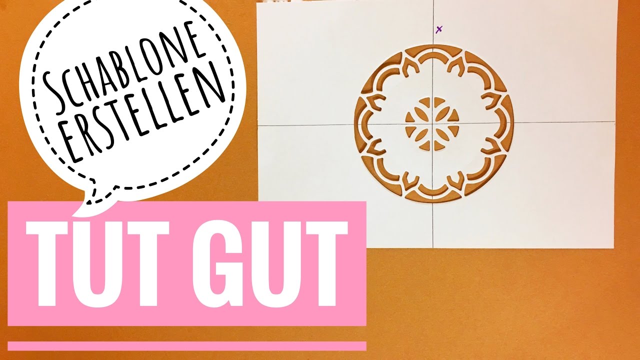 TuT gut zum Thema Schablone erstellen und verwenden mit Stampin Up