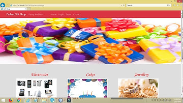 Gift Shop Project JSP Servlet MYSQL Netbeans  | YCT Academy
