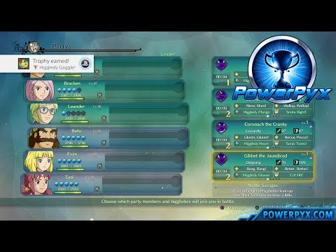 Ni No Kuni 2 - Higgledy Gaggle Trophy / Achievement Guide