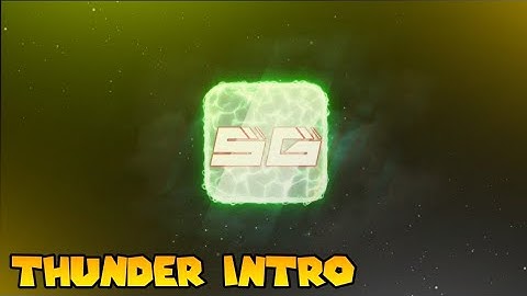 Thunder Intro Tutorial In Android|Kinemaster|SG Motion Graphicz|