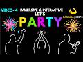 4 of 10 Immersive Interactive Warm-Up Video | Follow Along Full Body Game | No Equipment LET'S PARTY
