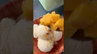 How to make mango ice cream at home #shorts #icecream #homemade