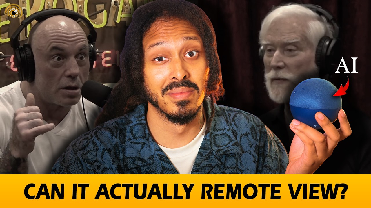 Thumbnail — Joe Rogan Said AI Can Remote View - But Can It Really?  (We tested it)