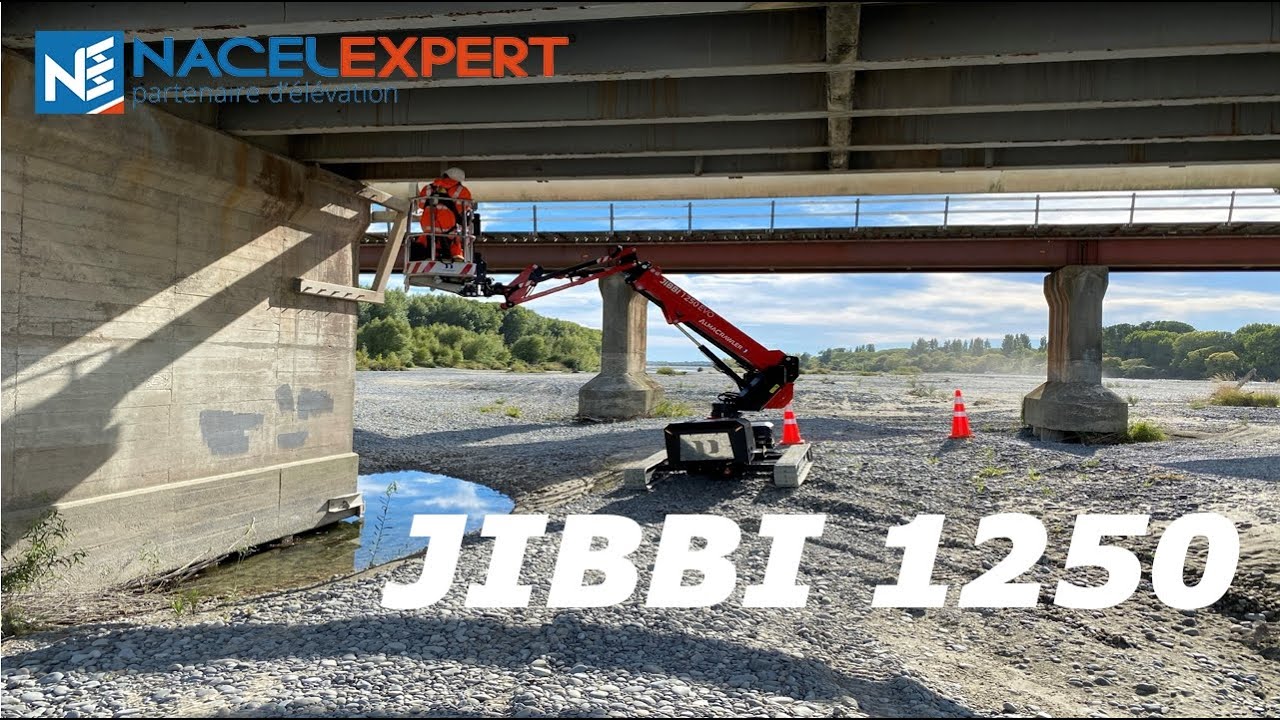 Nacelle Télescopique Almacrawler / JIBBI 1250 NACELEXPERT