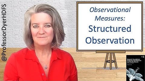 Measurement - Structured Observation: ch 8 Research Foundations of HDFS