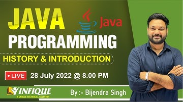 History of Java | Introduction to Java By Bijendra Sir | Programmer Vacancy in Rajasthan 2022 | IA
