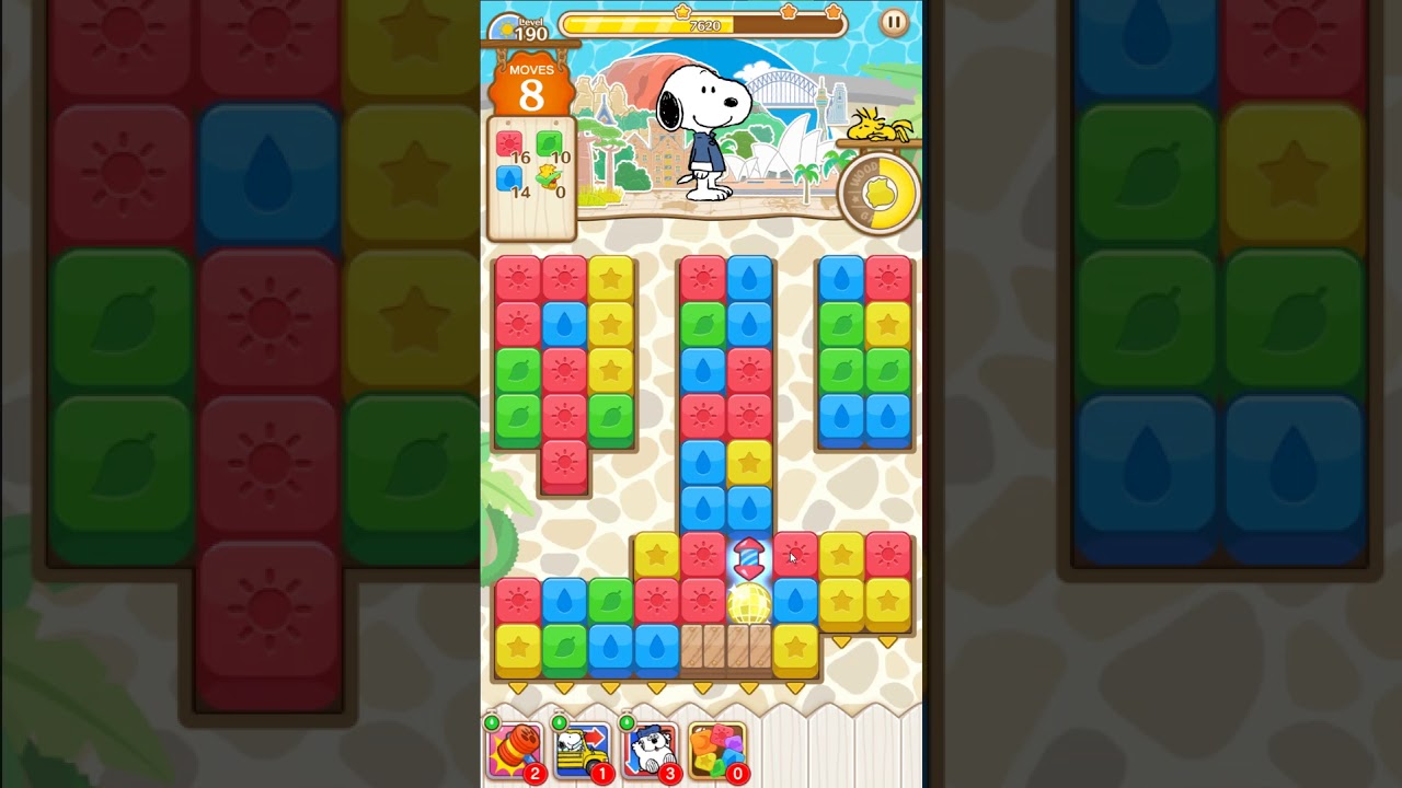 Snoopy Puzzle Journey level 190