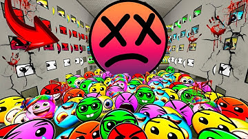Lobotomy Nextbots  Geometry Dash Difficulty Faces  MCPE and Gmod Liminal hotel