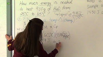 Specific Heat Example Problems