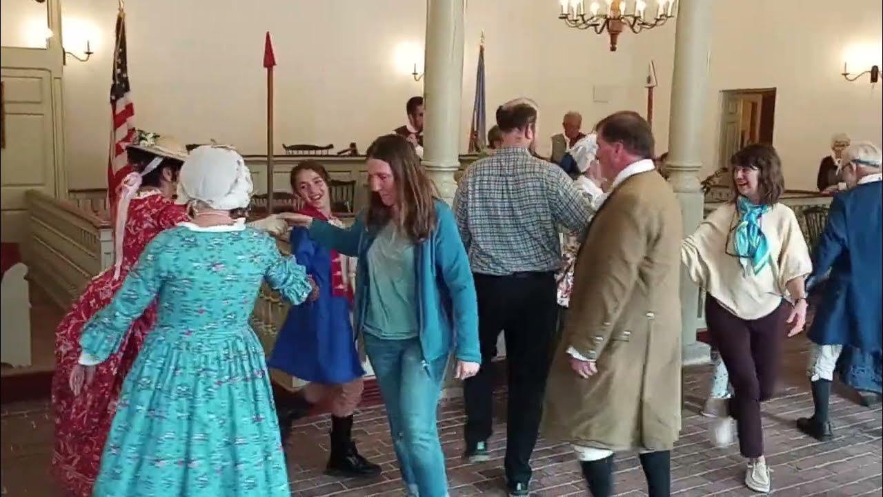 English Country Dancing at 'A Day in Old New Castle' YouTube