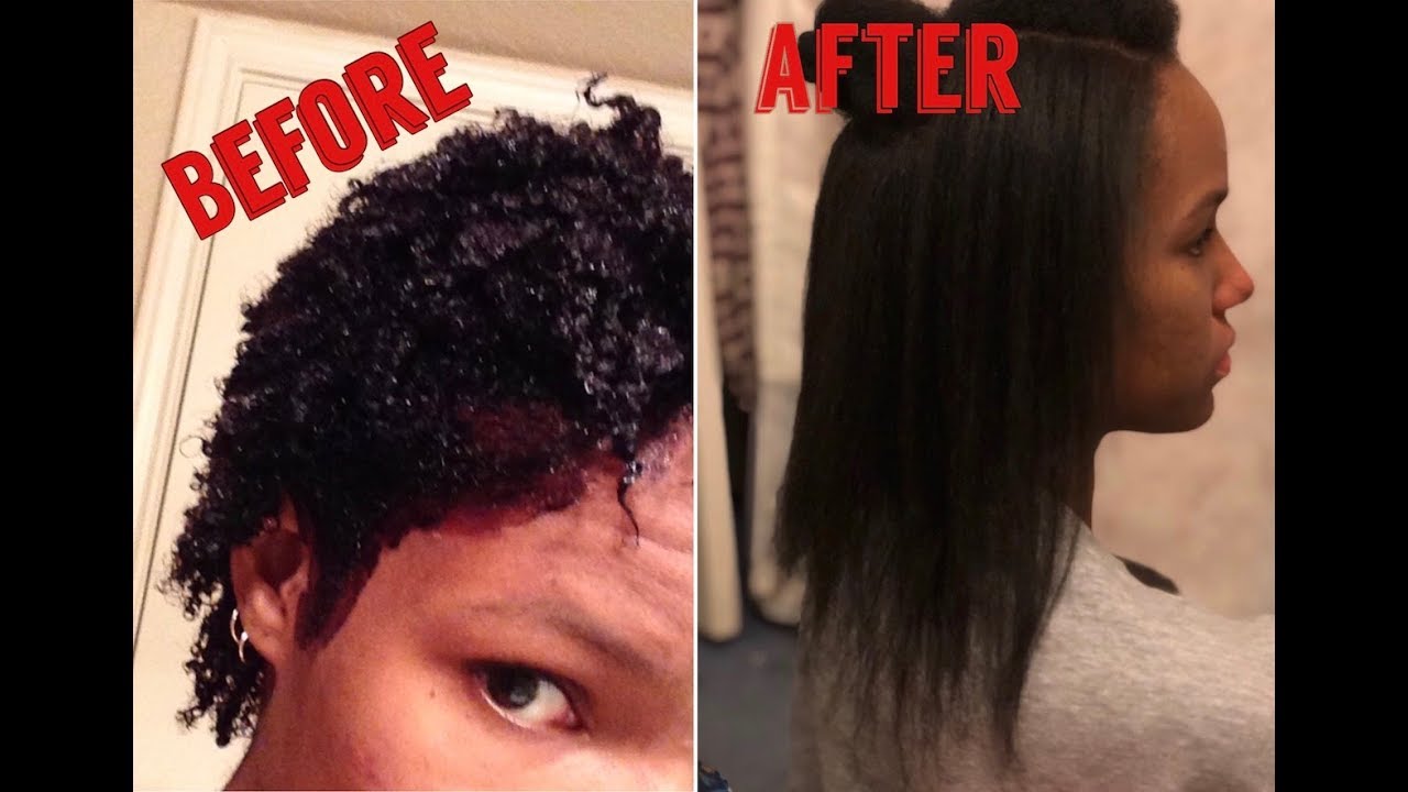 MY NATURAL HAIR GROW JOURNEY Type 4 hair (before curly perm) YouTube