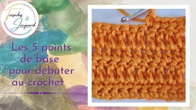 Cours de Crochet n°1 - Debuter le crochet - la chainette 