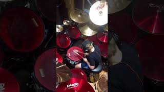 Sunday Morning THRASH! #drummer #drumkit #sjcdrums #paiste #vmoda #evansdrumhead #promarksticks