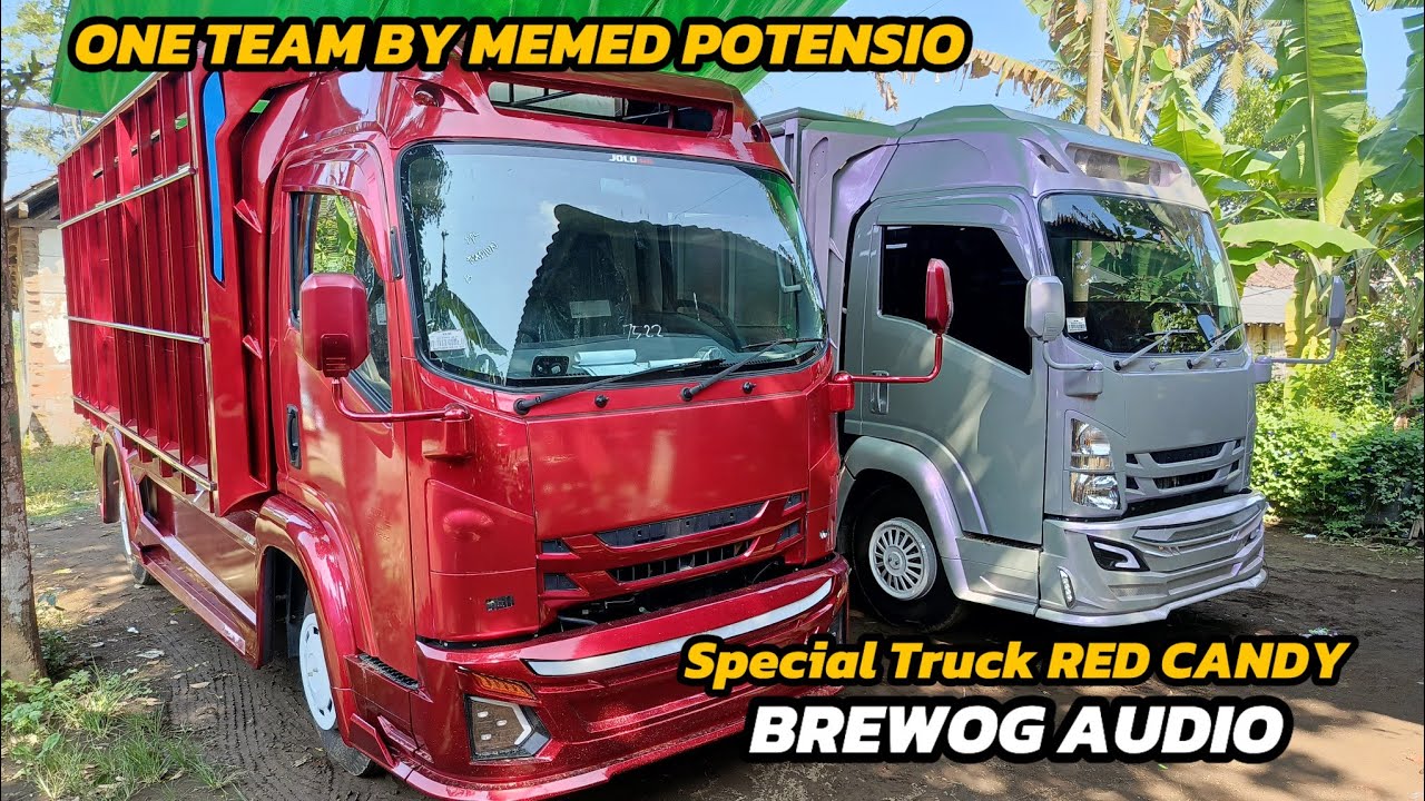 Special Truck BREWOG RED CANDY by memed potensio