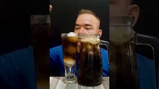Refreshing Coca Cola Drink notalking viralvideo drinking mukbang
