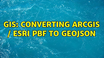 GIS: Converting ArcGIS / ESRI PBF to GeoJSON