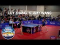 Lily zhang 2591 vs amy wang 2555  2022 us open tt womens open singles finals  122022