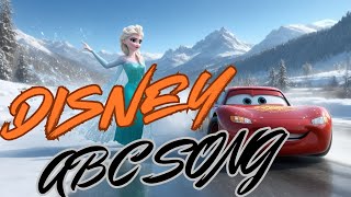 Disney ABC Song for Kids A to Z Fun with Pixar Style Characters