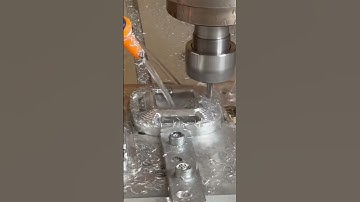 Smooth landing. #swissmade #machining #cncrouter #custom #diy #aluminium #satisfying #manufacturing