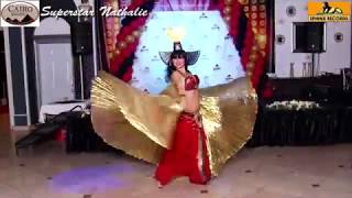 الراقصه الامريكيه الجميله ناتالي  American Belly Dancer Nathalie dancing at Cairo Nights 8 show