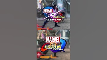 Marvel vs Capcom Infinite: Before & After the Mod – Character Redesign Comparison #avengers #mods