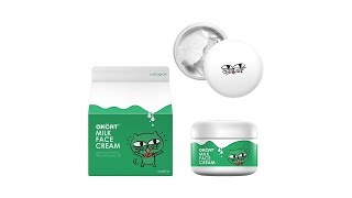 Увлажняющий &amp; Осветляющий крем для лица - OKCAT MILK FACE CREAM