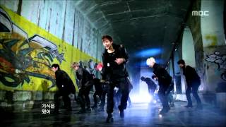 Video thumbnail of "B.A.P - POWER, 비에이피 - 파워, Music Core 20120428"