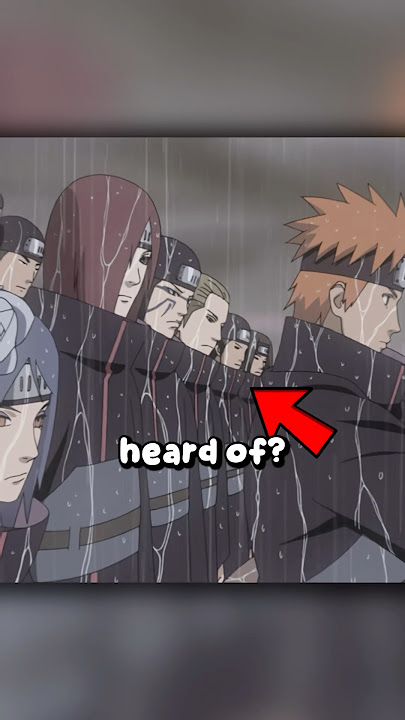 Forgotten Akatsuki Members 😱