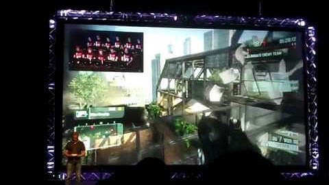 Crysis 2 - Multiplayer Off-Screen Gameplay (GamesCom 2010)