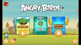 Nostalgic Gameplay. Angry Birds Classic. Part 1. Tutorial