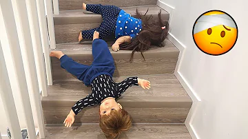 Reborn Brother And Sister Fall Down The Stairs