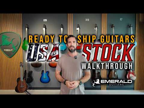 A new batch of guitars has arrived at the USA store! Check them out!