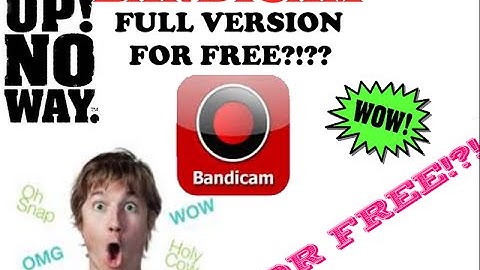 Tutorial:How To Get Full Version of Bandicam for Free.(2016)