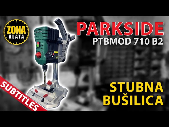 Press- PTBMOD B2 YouTube Review TEST Drill - Bench 710 Pillar Parkside 4K
