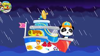 Baby Panda captain | Baby Panda Policeman | Baby Panda help to others people screenshot 5