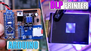 Interesting Homemade DLP Resin Printer